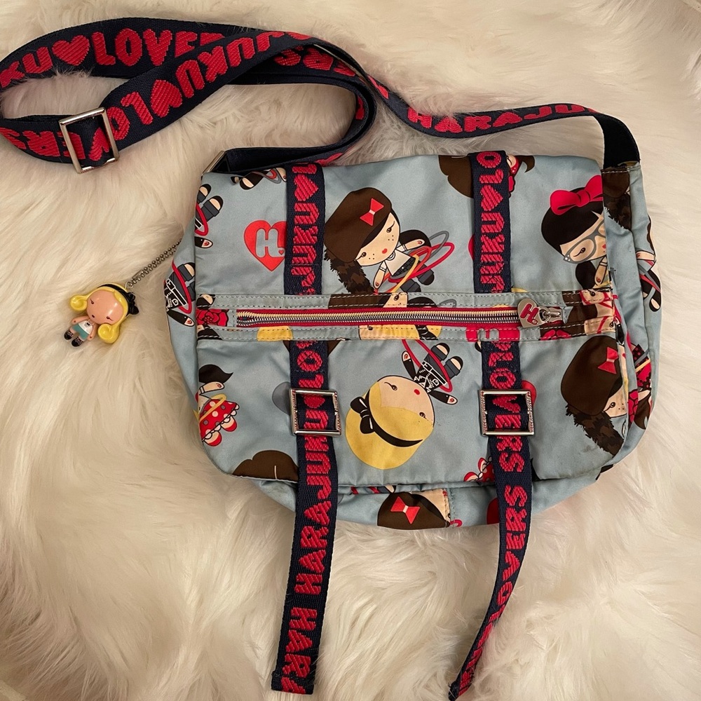 Harajuku Lovers Hula Hoop Girls Crossbody Bag LAMB